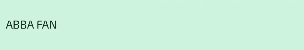 ABBA FAN